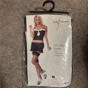Leg Avenue Black and White Gangster Costume